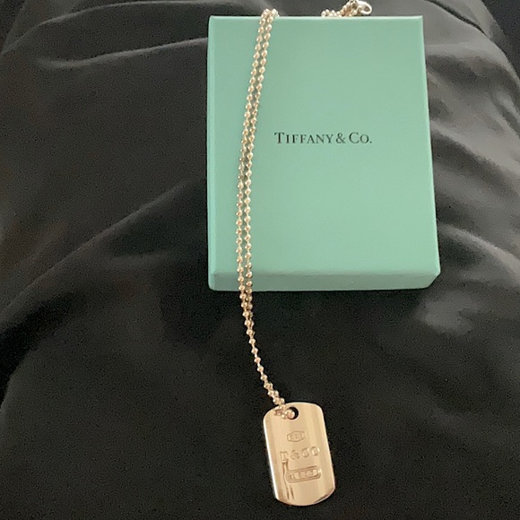 Tiffany & Co. Jewelry - Tiffany &Co Sterling sikvertag necklace